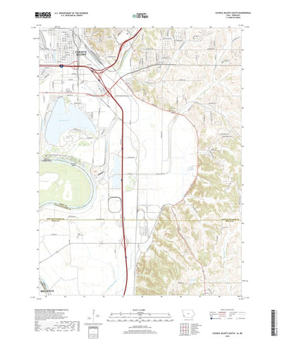 Council Bluffs South, IA (2018, 24000-Scale) Preview 1