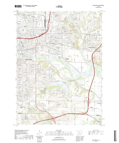 Des Moines SE, IA (2018, 24000-Scale) Preview 1