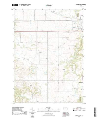 Dyersville West, IA (2018, 24000-Scale) Preview 1