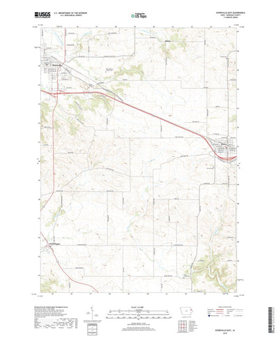 Dyersville East, IA (2018, 24000-Scale) Preview 1