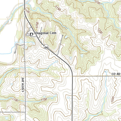 Diagonal, IA (2018, 24000-Scale) Preview 3