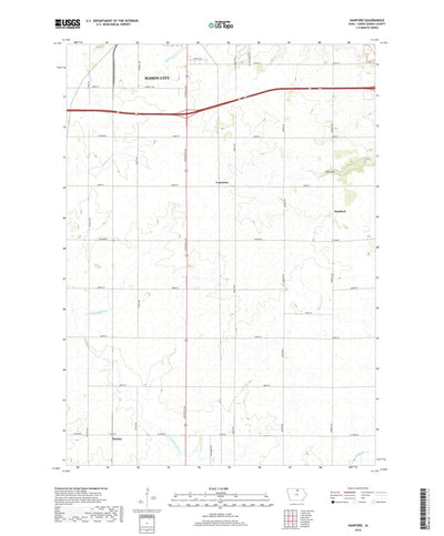 Hanford, IA (2018, 24000-Scale) Preview 1