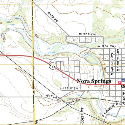 Nora Springs, IA (2018, 24000-Scale) Preview 3
