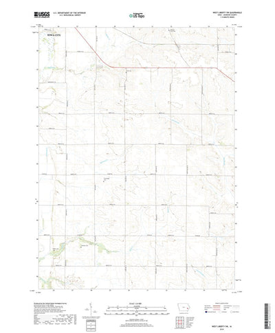 West Liberty SW, IA (2018, 24000-Scale) Preview 1