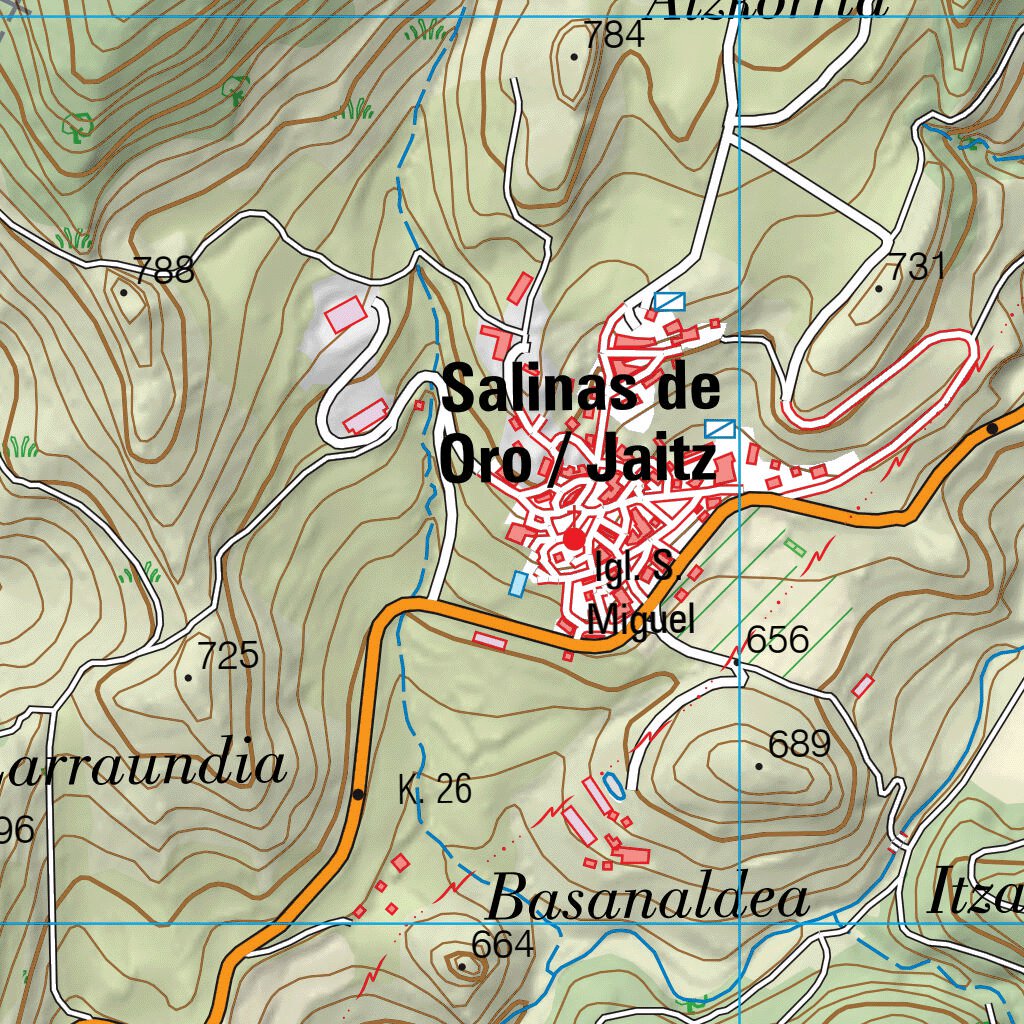 Lezáun (0140-2) map by Instituto Geografico Nacional de Espana | Avenza ...