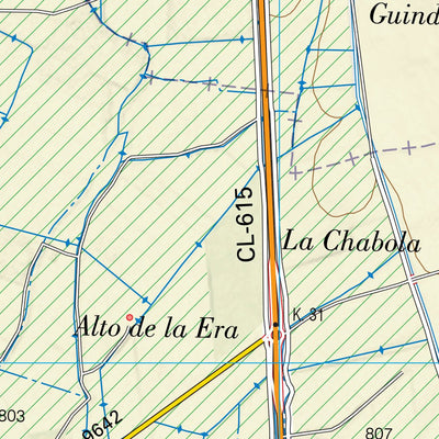 Calzada de los Molinos (02352) Map by Instituto Geografico Nacional de