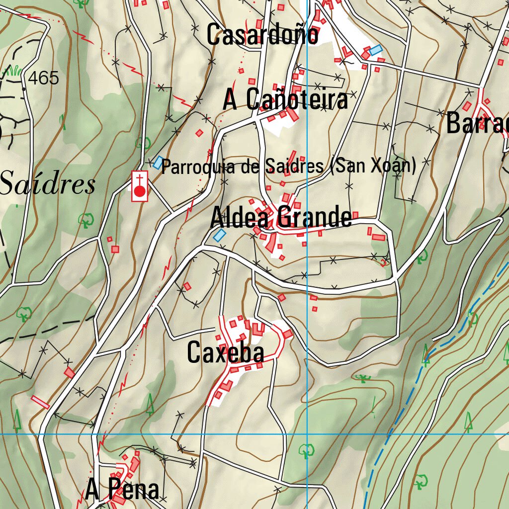 Silleda (0121-4) Map by Instituto Geografico Nacional de Espana ...