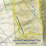 Best of the George Washington & Jefferson National Forest (8-Map Bundle)