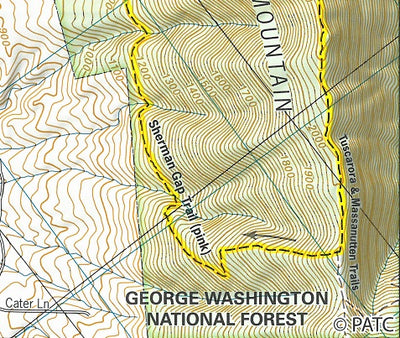 Best of the George Washington & Jefferson National Forest (8-Map Bundle)