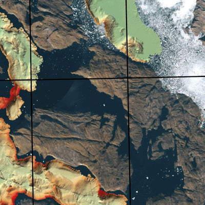 Innaarsuit Satellite and Fjord area