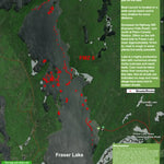 Fraser Lake Fishing Map