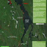 Jesse Lake - Nipigon River Fishing Map