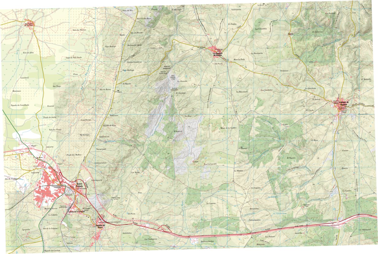 Fuentes de Oñoro (05251) Map by Instituto Geografico Nacional de