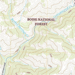 Arrowrock Reservoir NE, ID (2020, 24000-Scale) Preview 2