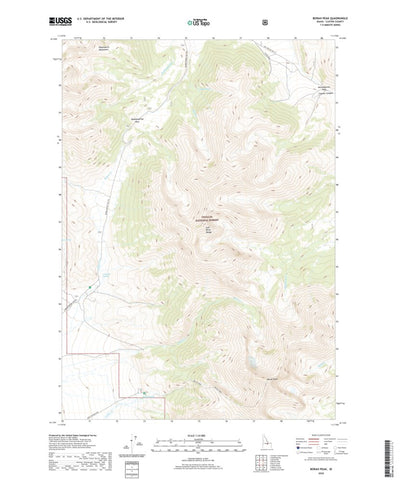 Borah Peak, ID (2020, 24000-Scale) Preview 1