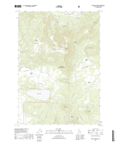 Bishop Mountain, ID (2020, 24000-Scale) Preview 1