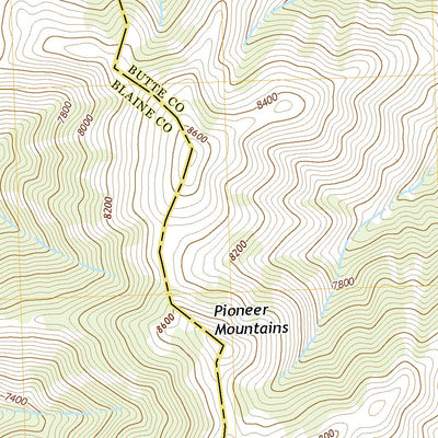 Blizzard Mountain North, ID (2020, 24000-Scale) Preview 2