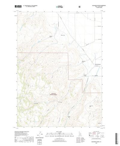 Buckhorn Canyon, ID (2020, 24000-Scale) Preview 1
