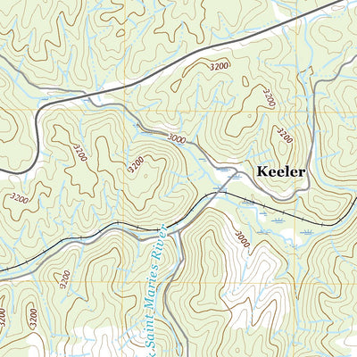 Bechtel Butte, ID (2020, 24000-Scale) Preview 3