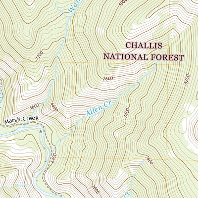 Cape Horn Lakes, ID (2020, 24000-Scale) Preview 2