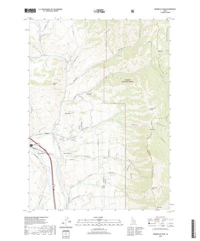Bonneville Peak, ID (2020, 24000-Scale) Preview 1