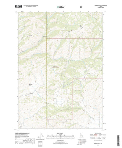 Deer Mountain, ID (2020, 24000-Scale) Preview 1