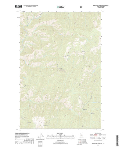 Burnt Strip Mountain, ID (2020, 24000-Scale) Preview 1