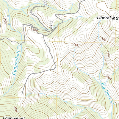 Cannonball Mountain, ID (2020, 24000-Scale) Preview 3