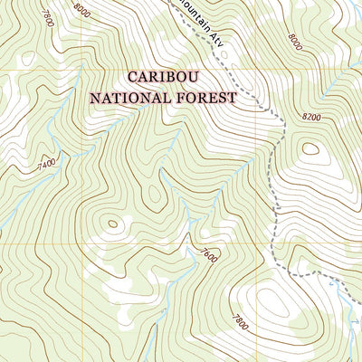 Caribou Mountain, ID (2020, 24000-Scale) Preview 2