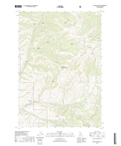 Council Mountain, ID (2020, 24000-Scale) Preview 1
