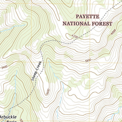 Council Mountain, ID (2020, 24000-Scale) Preview 2