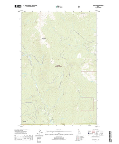 Dodge Peak, ID (2020, 24000-Scale) Preview 1