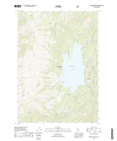 Deadwood Reservoir, ID (2020, 24000-Scale) Preview 1