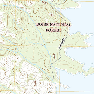 Deadwood Reservoir, ID (2020, 24000-Scale) Preview 2