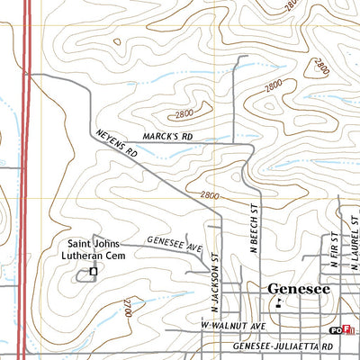 Genesee, ID (2020, 24000-Scale) Preview 2