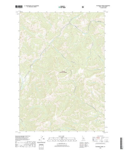 Elevenmile Creek, ID (2020, 24000-Scale) Preview 1