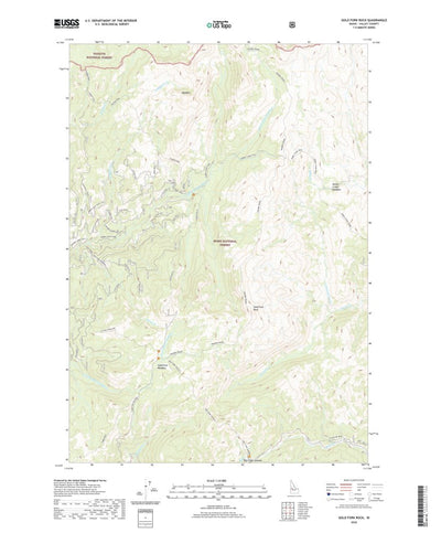 Gold Fork Rock, ID (2020, 24000-Scale) Preview 1