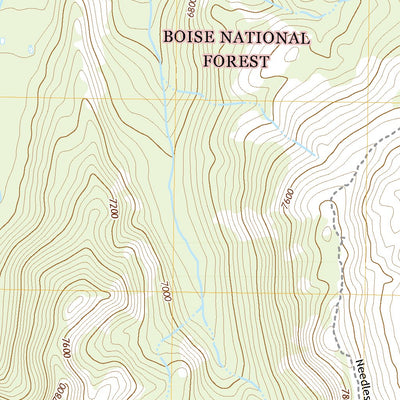 Gold Fork Rock, ID (2020, 24000-Scale) Preview 2