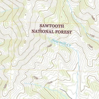 Dollarhide Mountain, ID (2020, 24000-Scale) Preview 2