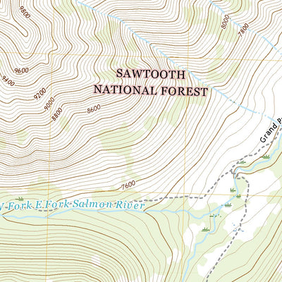 Galena Peak, ID (2020, 24000-Scale) Preview 2