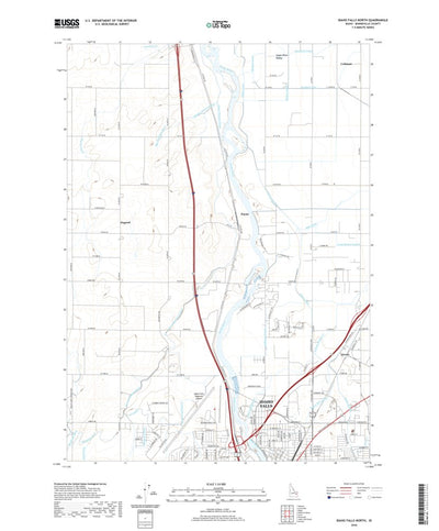 Idaho Falls North, ID (2020, 24000-Scale) Preview 1