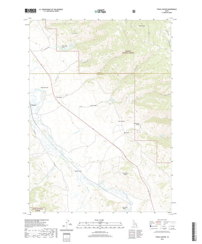 Fossil Canyon, ID (2020, 24000-Scale) Preview 1