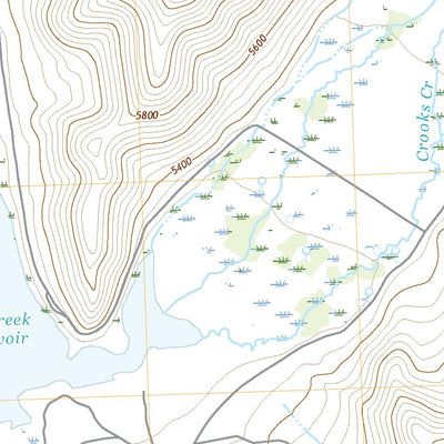 Fish Creek Reservoir, ID (2020, 24000-Scale) Preview 2