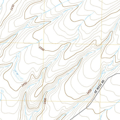 Hot Springs Creek Reservoir, ID (2020, 24000-Scale) Preview 3