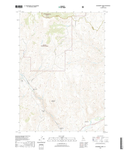 Gooseberry Creek, ID (2020, 24000-Scale) Preview 1
