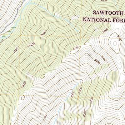 Hyndman Peak, ID (2020, 24000-Scale) Preview 2