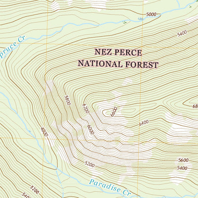 Hunter Peak, ID (2020, 24000-Scale) Preview 2