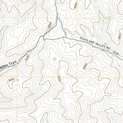 Lucky Peak, ID (2020, 24000-Scale) Preview 2