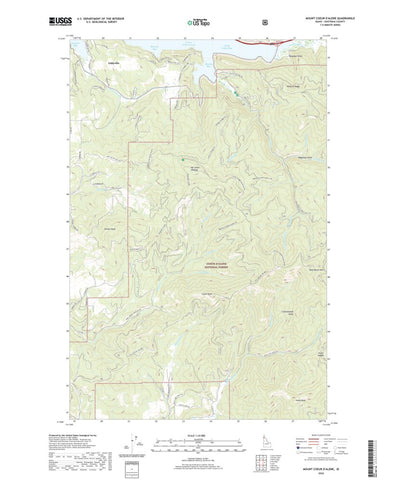 Mount Coeur D'Alene, ID (2020, 24000-Scale) Preview 1