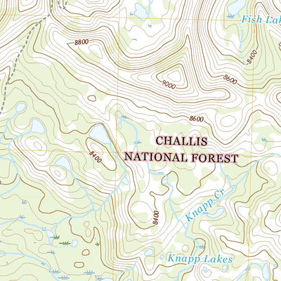 Knapp Lakes, ID (2020, 24000-Scale) Preview 2